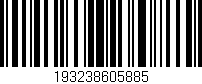 Código de barras (EAN, GTIN, SKU, ISBN): '193238605885'