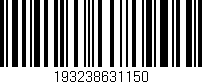 Código de barras (EAN, GTIN, SKU, ISBN): '193238631150'