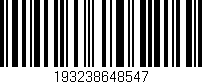 Código de barras (EAN, GTIN, SKU, ISBN): '193238648547'