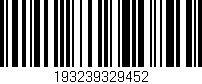 Código de barras (EAN, GTIN, SKU, ISBN): '193239329452'