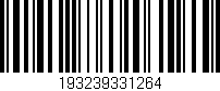 Código de barras (EAN, GTIN, SKU, ISBN): '193239331264'
