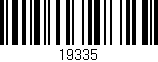 Código de barras (EAN, GTIN, SKU, ISBN): '19335'