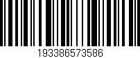 Código de barras (EAN, GTIN, SKU, ISBN): '193386573586'