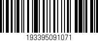 Código de barras (EAN, GTIN, SKU, ISBN): '193395091071'