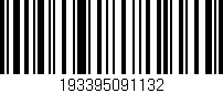 Código de barras (EAN, GTIN, SKU, ISBN): '193395091132'