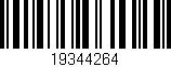 Código de barras (EAN, GTIN, SKU, ISBN): '19344264'