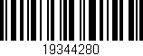 Código de barras (EAN, GTIN, SKU, ISBN): '19344280'