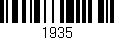 Código de barras (EAN, GTIN, SKU, ISBN): '1935'