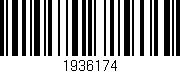 Código de barras (EAN, GTIN, SKU, ISBN): '1936174'