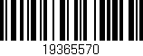 Código de barras (EAN, GTIN, SKU, ISBN): '19365570'