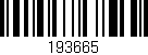 Código de barras (EAN, GTIN, SKU, ISBN): '193665'