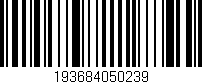 Código de barras (EAN, GTIN, SKU, ISBN): '193684050239'