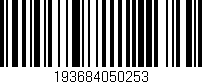 Código de barras (EAN, GTIN, SKU, ISBN): '193684050253'