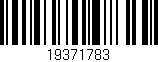 Código de barras (EAN, GTIN, SKU, ISBN): '19371783'