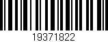 Código de barras (EAN, GTIN, SKU, ISBN): '19371822'