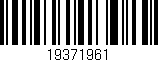 Código de barras (EAN, GTIN, SKU, ISBN): '19371961'