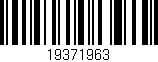 Código de barras (EAN, GTIN, SKU, ISBN): '19371963'