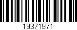 Código de barras (EAN, GTIN, SKU, ISBN): '19371971'