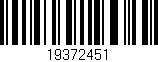 Código de barras (EAN, GTIN, SKU, ISBN): '19372451'