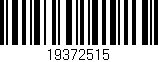 Código de barras (EAN, GTIN, SKU, ISBN): '19372515'