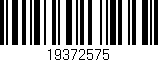 Código de barras (EAN, GTIN, SKU, ISBN): '19372575'