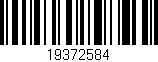 Código de barras (EAN, GTIN, SKU, ISBN): '19372584'