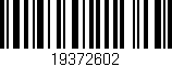 Código de barras (EAN, GTIN, SKU, ISBN): '19372602'