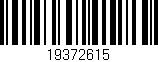 Código de barras (EAN, GTIN, SKU, ISBN): '19372615'