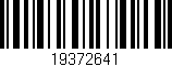 Código de barras (EAN, GTIN, SKU, ISBN): '19372641'