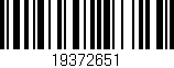Código de barras (EAN, GTIN, SKU, ISBN): '19372651'