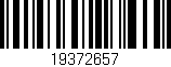 Código de barras (EAN, GTIN, SKU, ISBN): '19372657'