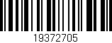 Código de barras (EAN, GTIN, SKU, ISBN): '19372705'