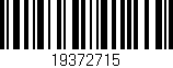 Código de barras (EAN, GTIN, SKU, ISBN): '19372715'