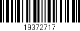 Código de barras (EAN, GTIN, SKU, ISBN): '19372717'