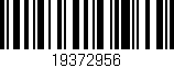Código de barras (EAN, GTIN, SKU, ISBN): '19372956'