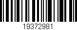 Código de barras (EAN, GTIN, SKU, ISBN): '19372981'