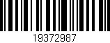 Código de barras (EAN, GTIN, SKU, ISBN): '19372987'