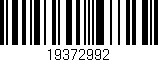 Código de barras (EAN, GTIN, SKU, ISBN): '19372992'