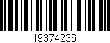 Código de barras (EAN, GTIN, SKU, ISBN): '19374236'