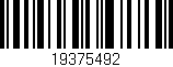 Código de barras (EAN, GTIN, SKU, ISBN): '19375492'