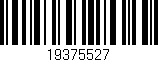 Código de barras (EAN, GTIN, SKU, ISBN): '19375527'