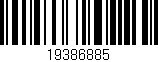 Código de barras (EAN, GTIN, SKU, ISBN): '19386885'