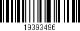Código de barras (EAN, GTIN, SKU, ISBN): '19393496'
