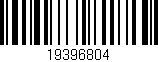Código de barras (EAN, GTIN, SKU, ISBN): '19396804'