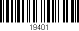Código de barras (EAN, GTIN, SKU, ISBN): '19401'