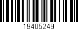 Código de barras (EAN, GTIN, SKU, ISBN): '19405249'