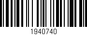 Código de barras (EAN, GTIN, SKU, ISBN): '1940740'
