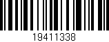 Código de barras (EAN, GTIN, SKU, ISBN): '19411338'