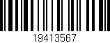 Código de barras (EAN, GTIN, SKU, ISBN): '19413567'