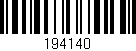 Código de barras (EAN, GTIN, SKU, ISBN): '194140'